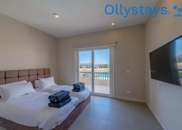 Ollystays Luxury 4br Villa, Heated Pool, Joubal Lagoon View !