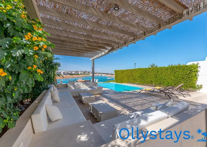 Ollystays Luxury 4br Villa, Heated Pool, Joubal Lagoon View ! Villa Hurghada